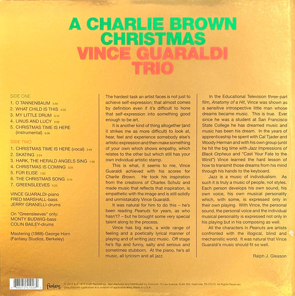 A Charlie Brown Christmas (PICTURE VINYL) | Mint (M) Excellent (EX)