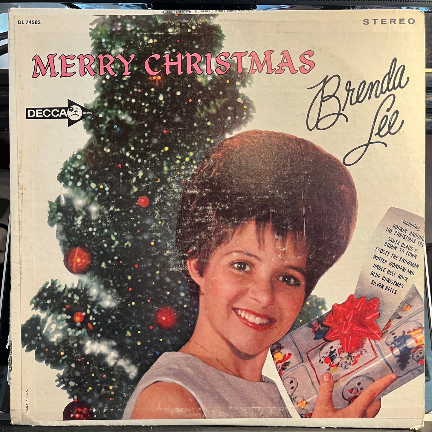 Merry Christmas From Brenda Lee (VINYL) | Excellent (EX) Very Good (VG)