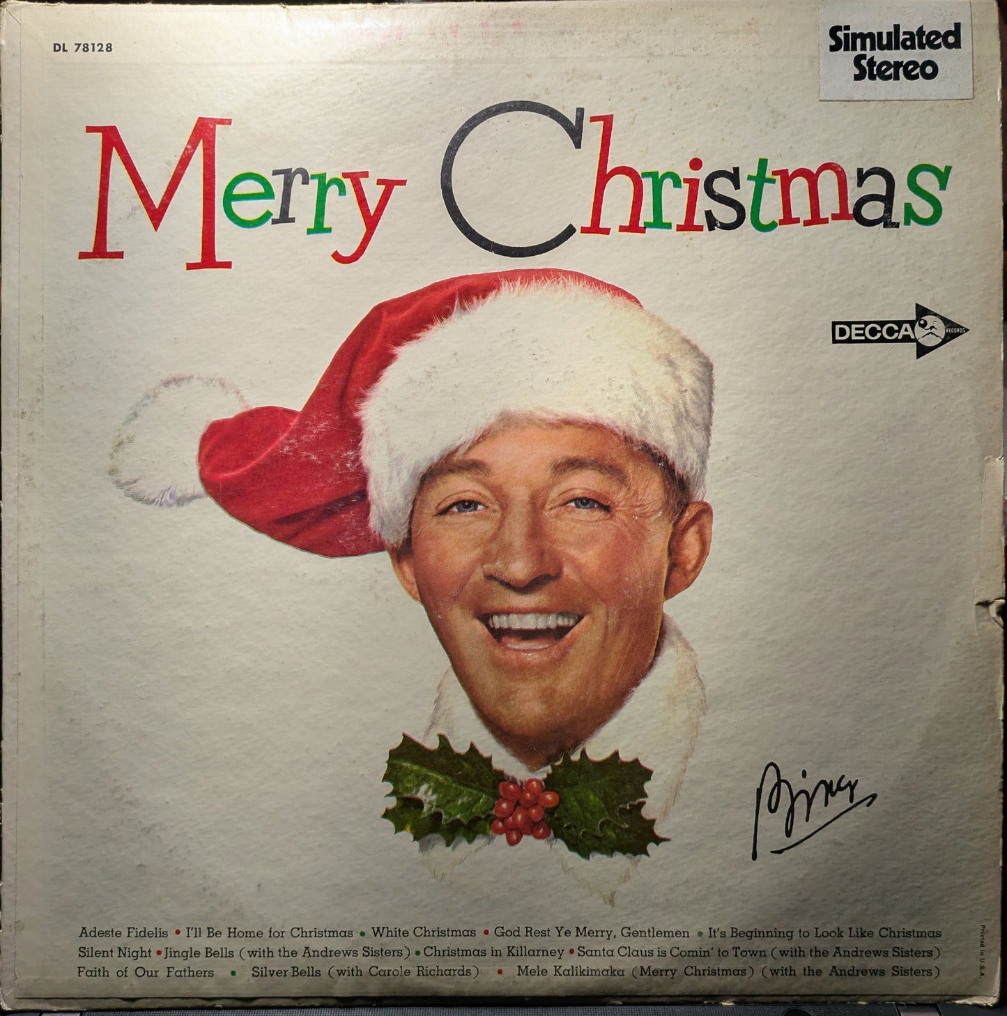 Merry Christmas (VINYL) | Very Good Plus (VG+) Very Good (VG)