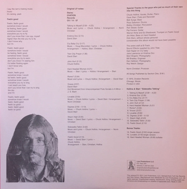 Sidewalks Talking | Mint (M) Mint (M)