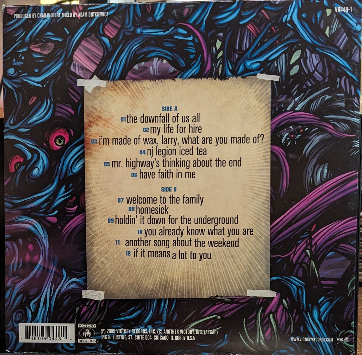 Homesick *CLEAR/SMOKE* *SCRATCH ON LAST TRACK* | Excellent+ (EX+) Near Mint (NM)