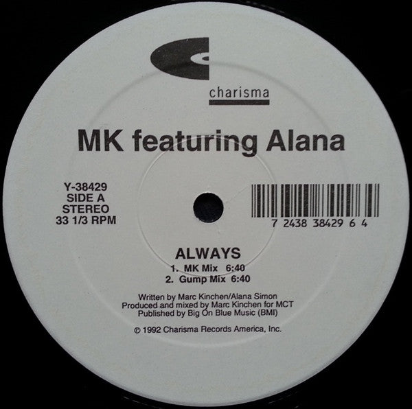 Always (VINYL) | Mint (M) Mint (M)