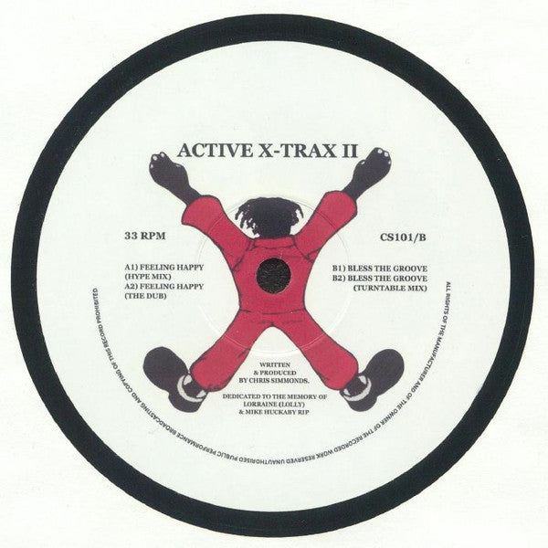 Active X-Trax II (VINYL 12") | Mint (M) Generic