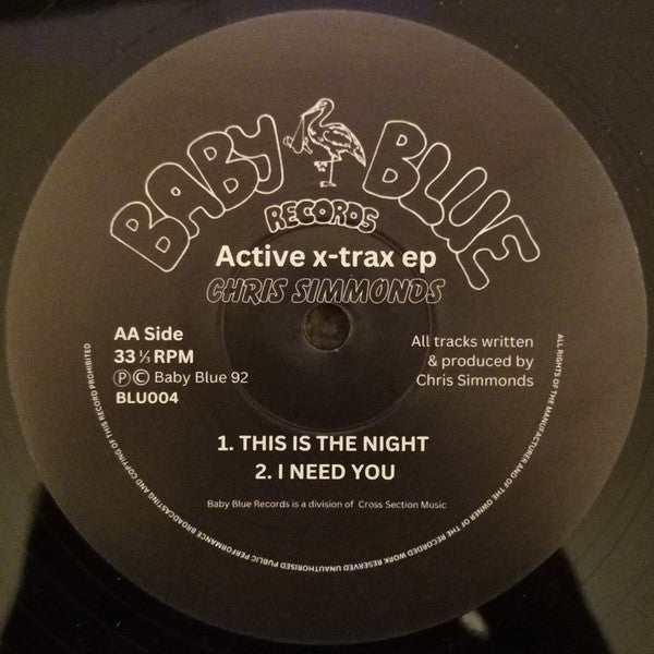 Active-X-Trax EP (12" VINYL) | Mint (M) Generic