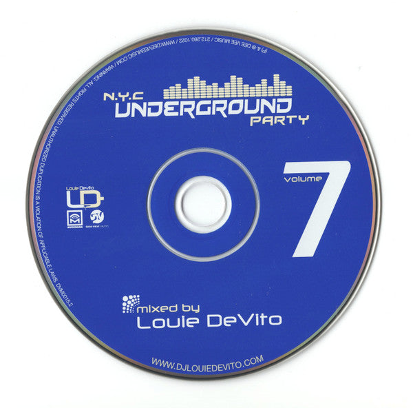N.Y.C. Underground Party Volume 7 (CD) | Near Mint (NM) Near Mint (NM)