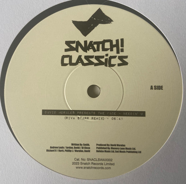 Needin U / Rich In Paradise (Going Back To My Roots) | Mint (M) Mint (M)