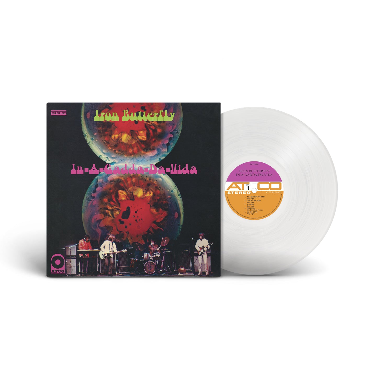 In-A-Gadda-Da-VIn-A-Gadda-Da-Vida (ROCKTOBER Clear Vinyl) ida (ROCKTOBER / ATL75) (Crystal Clear Diamond Vinyl) | Mint (M) Mint (M)
