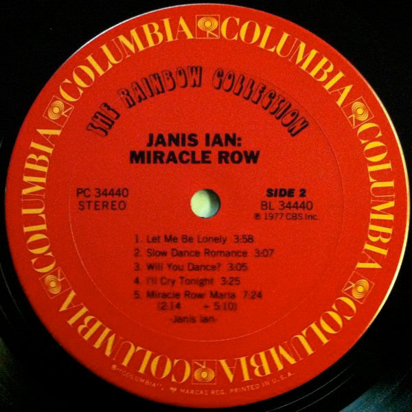 Miracle Row | Near Mint (NM) Very Good Plus (VG+)