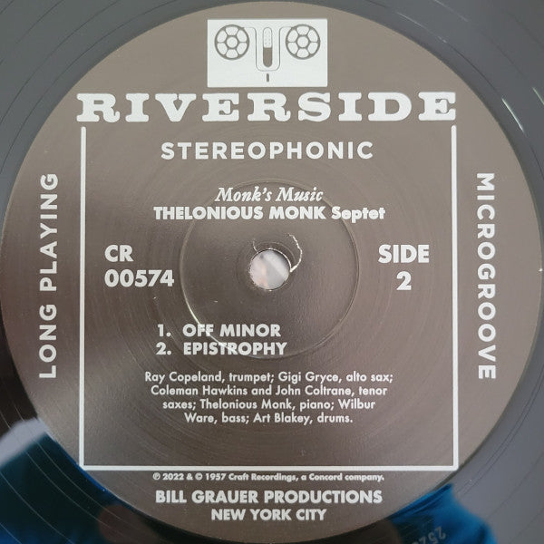 Monk's Music | Mint (M) Mint (M)