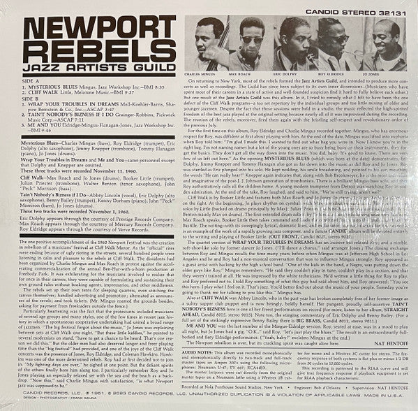 Newport Rebels / Jazz Artists Guild | Mint (M) Mint (M)