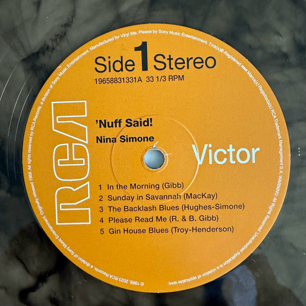 'Nuff Said! (VMP | BROWN MARBLE VINYL) | Mint (M) Mint (M)