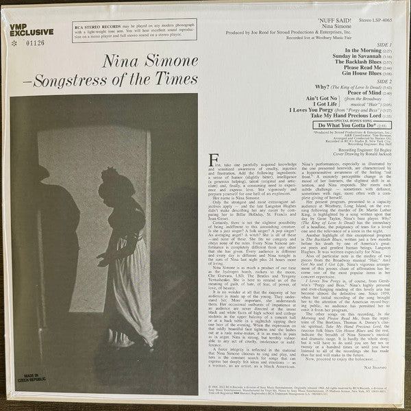 'Nuff Said! (VMP | BROWN MARBLE VINYL) | Mint (M) Mint (M)