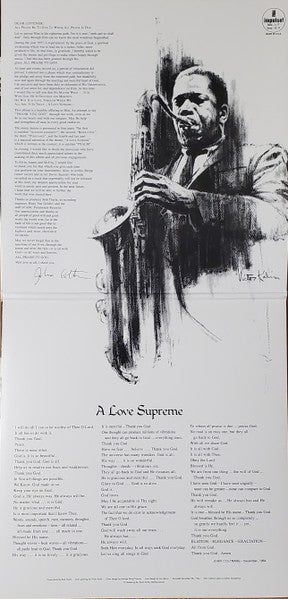 A Love Supreme (ORANGE VINYL) | Mint (M) Mint (M)