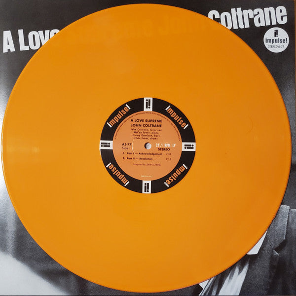 A Love Supreme (ORANGE VINYL) | Mint (M) Mint (M)