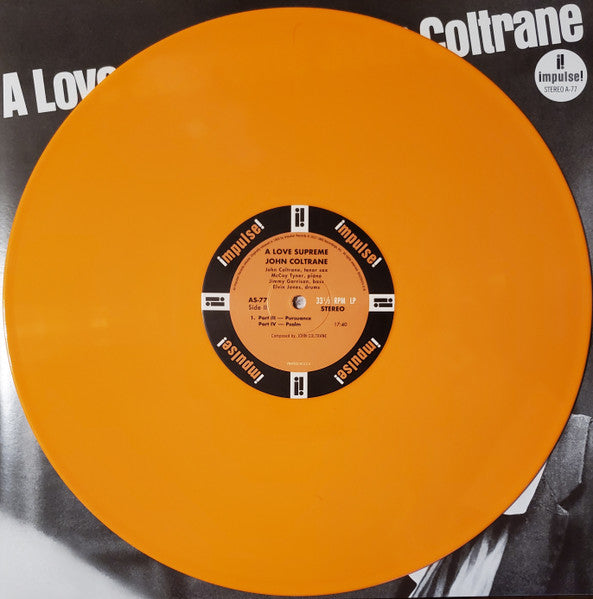 A Love Supreme (ORANGE VINYL) | Mint (M) Mint (M)
