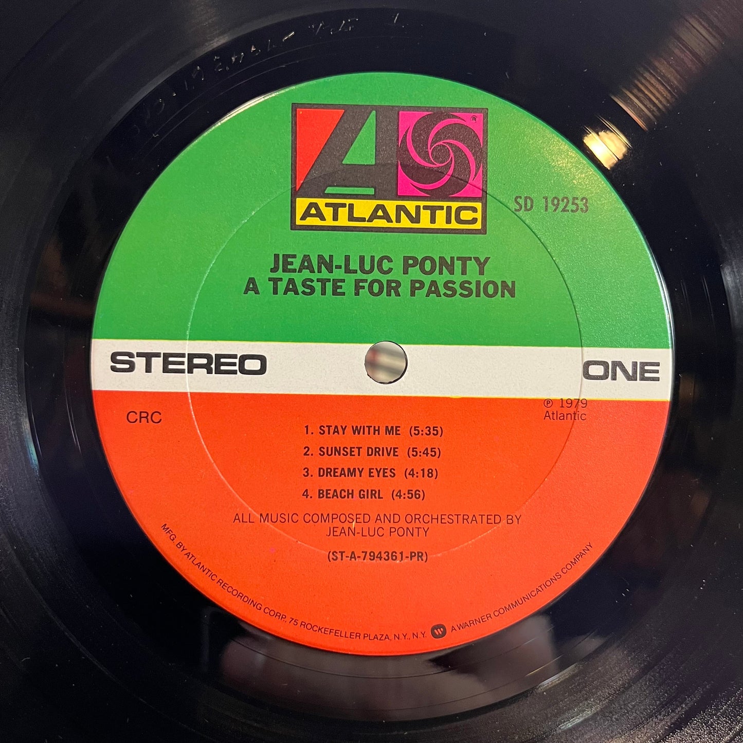 A Taste For Passion (VINYL) | Near Mint- (NM-) Near Mint- (NM-)