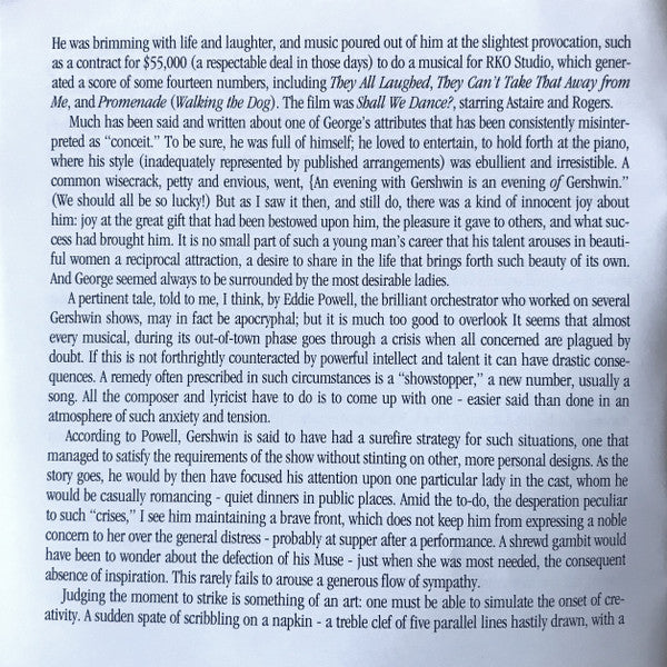 A Gershwin Celebration (CD) | Near Mint (NM) Near Mint (NM)