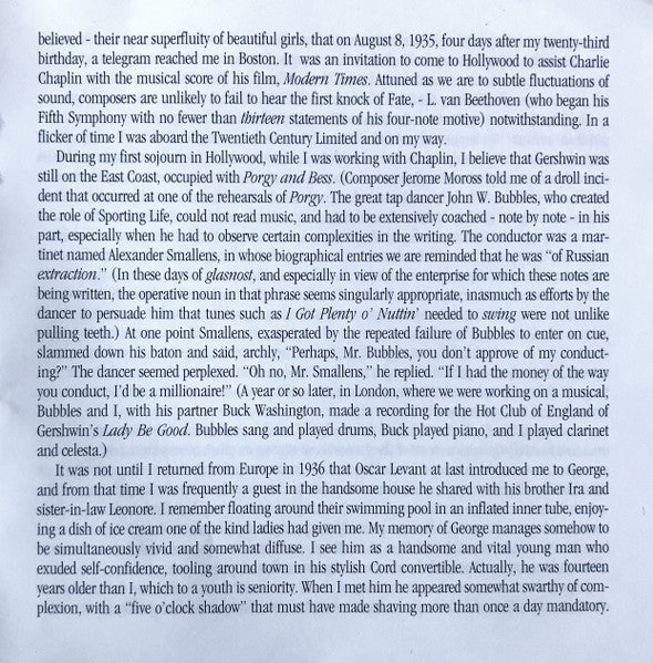 A Gershwin Celebration (CD) | Near Mint (NM) Near Mint (NM)