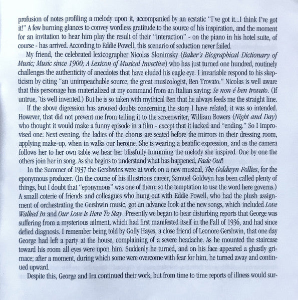 A Gershwin Celebration (CD) | Near Mint (NM) Near Mint (NM)