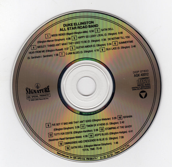 All Star Road Band (CD) | Near Mint (NM) Near Mint (NM)