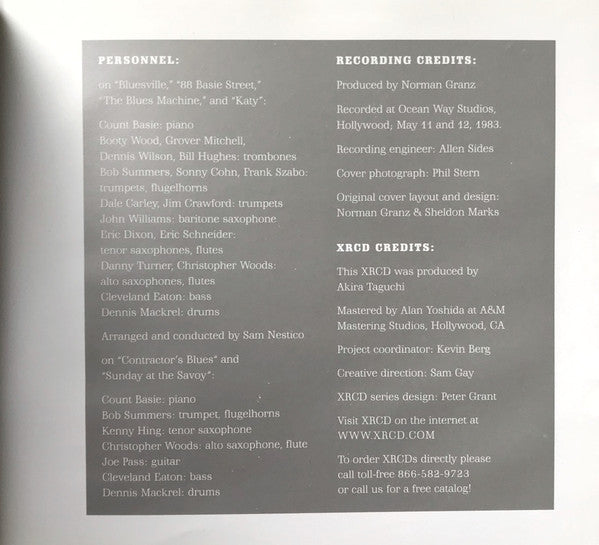 "88 Basie Street" (XRCD) | Near Mint (NM) Excellent (EX)