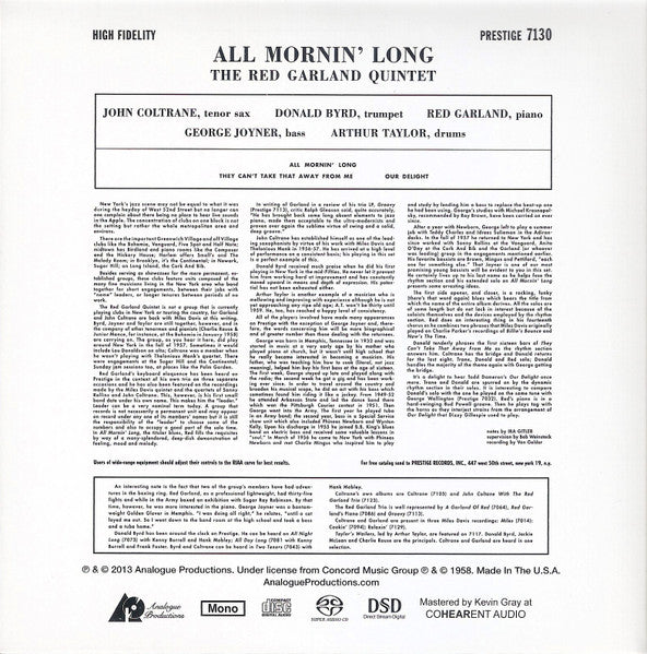 All Mornin' Long (SACD) | Near Mint (NM) Near Mint (NM)