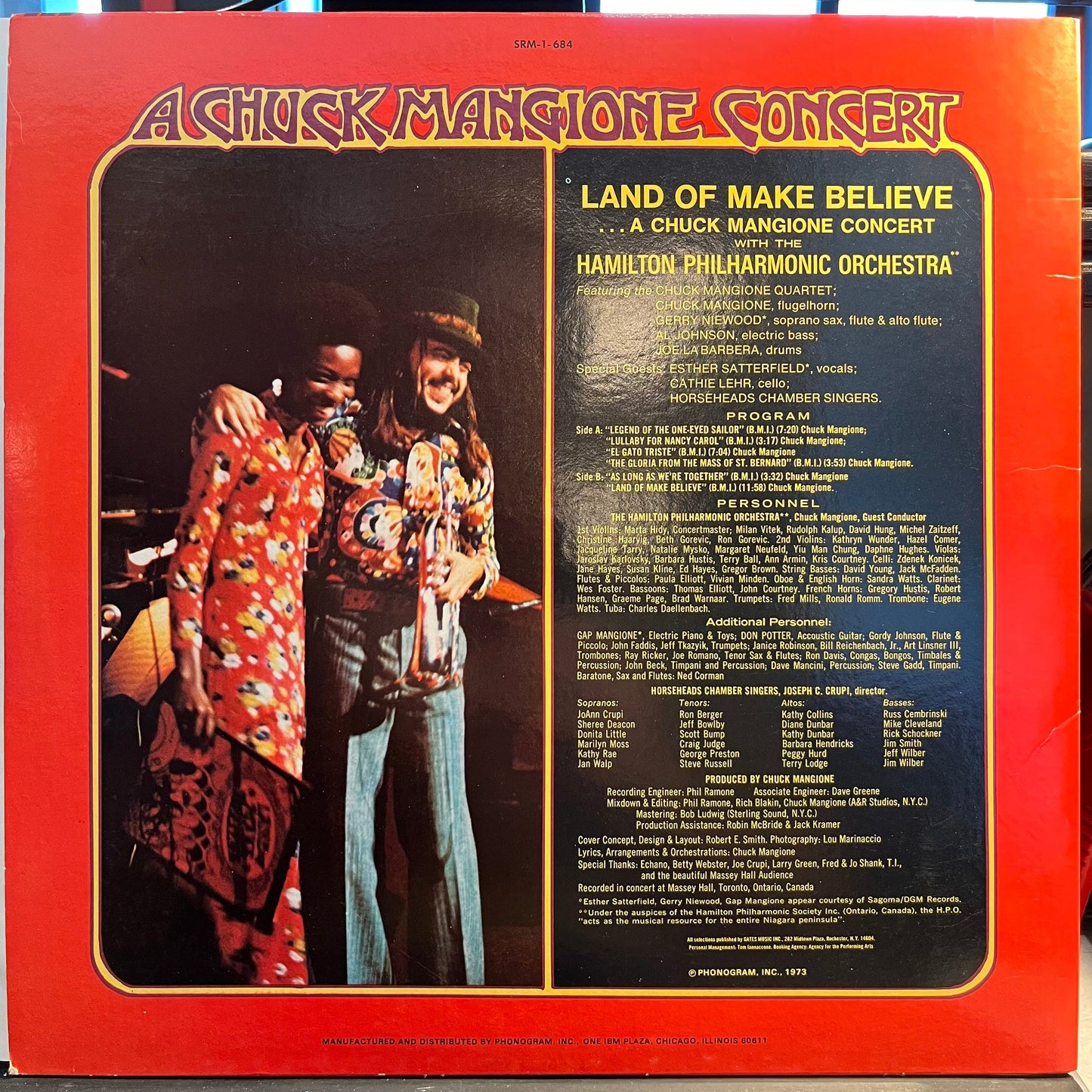A Chuck Mangione Concert Land Of Make Believe | Near Mint (NM) Near Mint (NM)