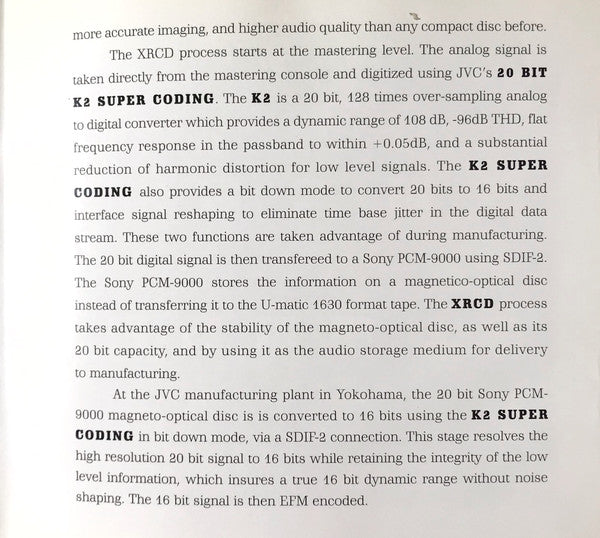 "88 Basie Street" (XRCD) | Near Mint (NM) Excellent (EX)