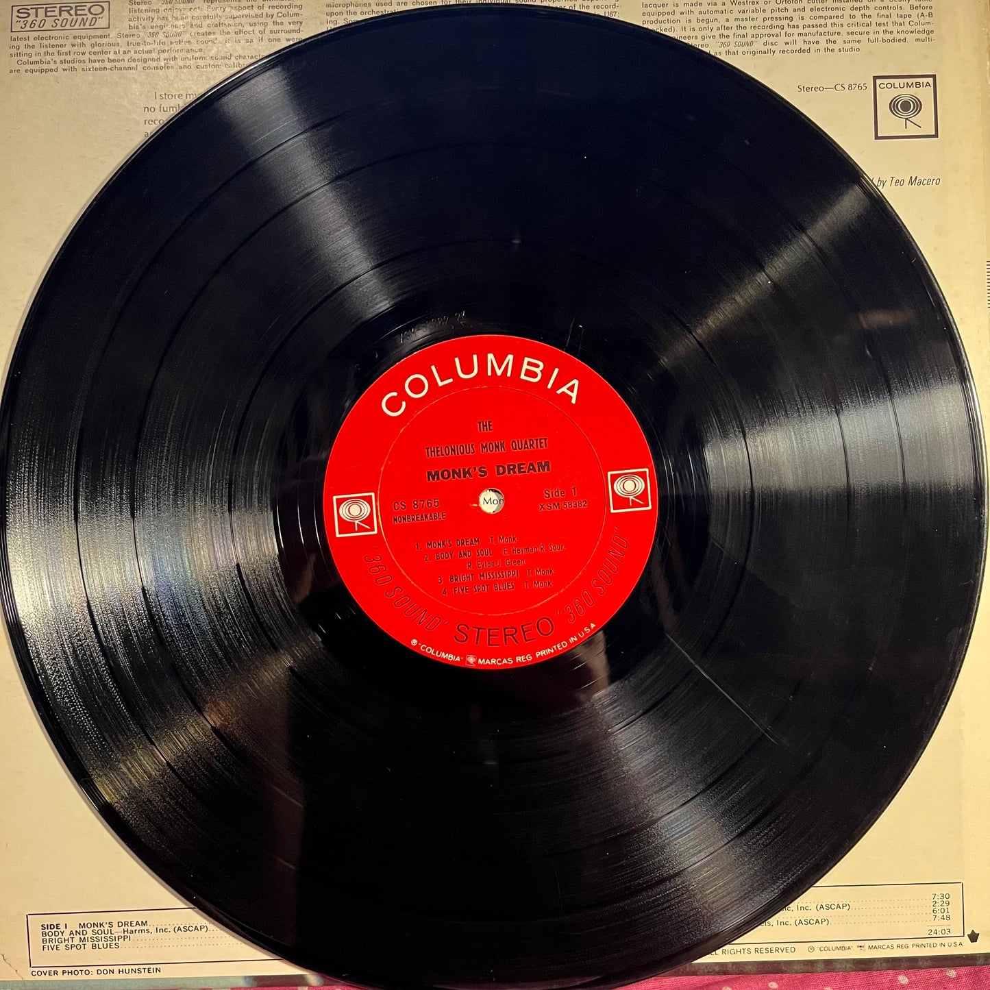 Monk's Dream *TERRE HAUTE* | Very Good Plus (VG+) Excellent (EX)