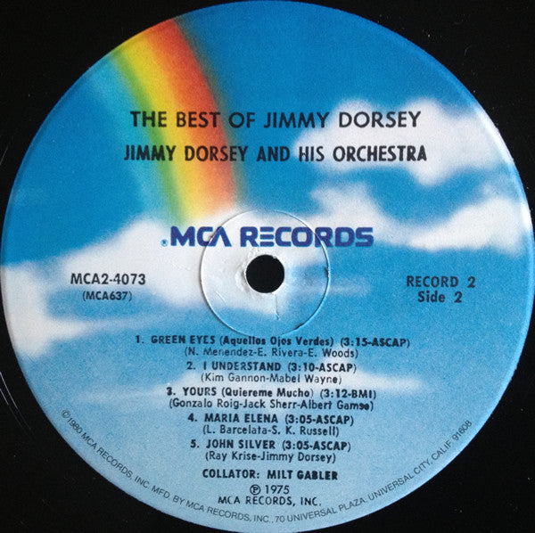 The Best Of Jimmy Dorsey | Near Mint (NM) Very Good Plus (VG+)