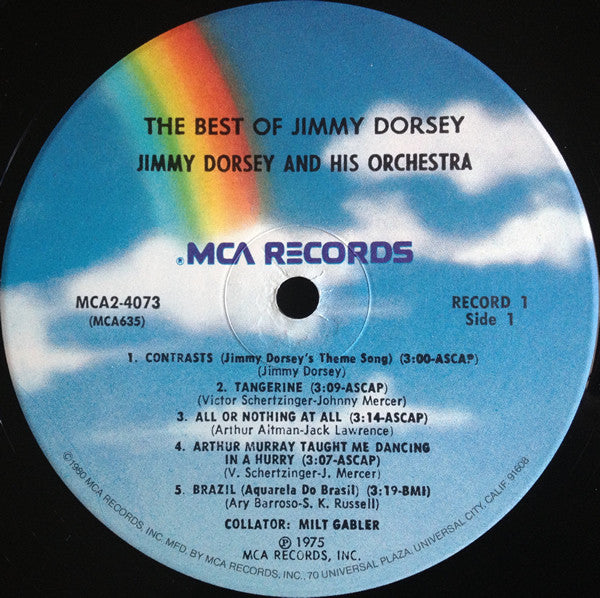 The Best Of Jimmy Dorsey | Near Mint (NM) Very Good Plus (VG+)