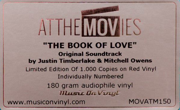 The Book Of Love (Original Motion Picture Soundtrack) | Mint (M) Mint (M)