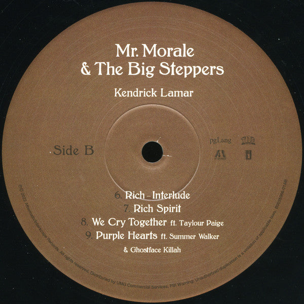 Mr. Morale & The Big Steppers (VINYL) | Mint (M) Mint (M)