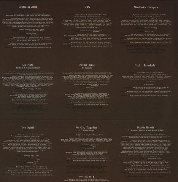 Mr. Morale & The Big Steppers (VINYL) | Mint (M) Mint (M)