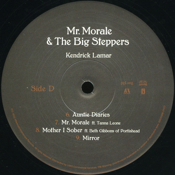 Mr. Morale & The Big Steppers (VINYL) | Mint (M) Mint (M)
