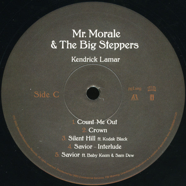 Mr. Morale & The Big Steppers (VINYL) | Mint (M) Mint (M)