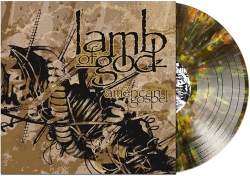New American Gospel (Clear w Black / White & Gold Splatter VINYL) | Mint (M) Mint (M)