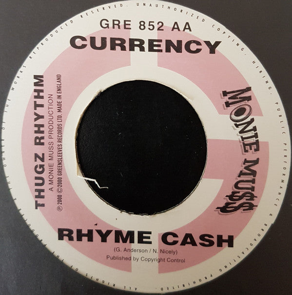 Connis / Rhyme Cash | Very Good Plus (VG+) Generic