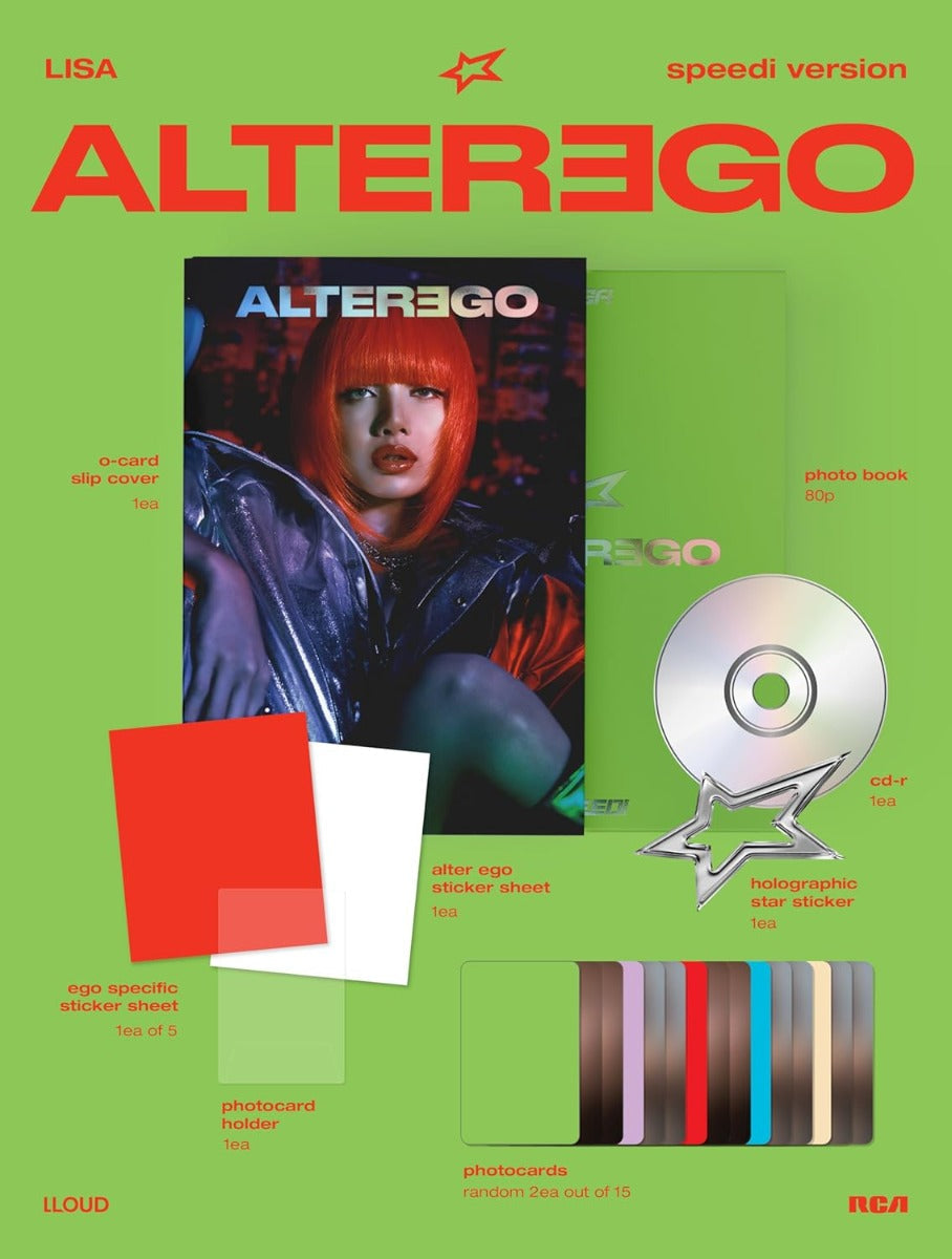 Alter Ego Photobook: Speedi Version (CD)(Indie Exclusive, Sticker, Photo) | Mint (M) Mint (M)