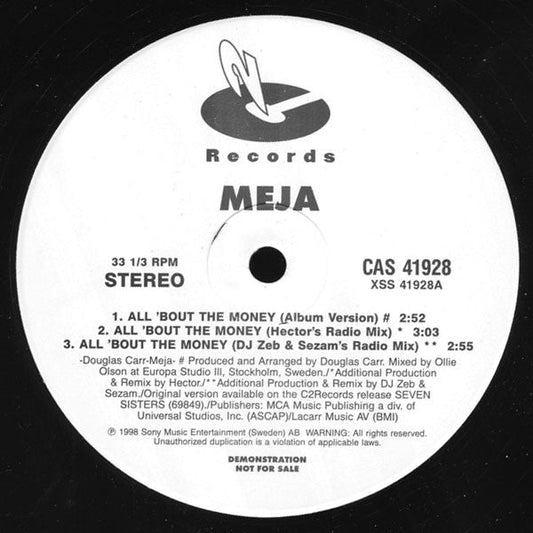 All 'Bout The Money | Very Good Plus (VG+) Generic