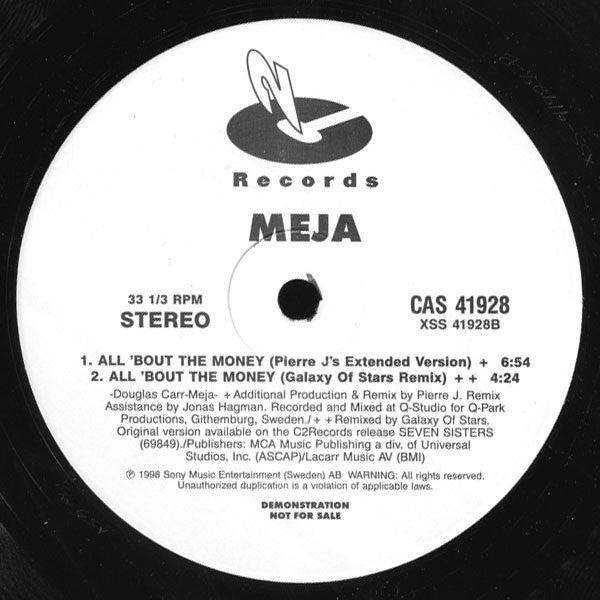 All 'Bout The Money | Very Good Plus (VG+) Generic