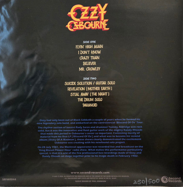 Night Terrors (CLOUDY ORANGE) | Mint (M) Mint (M)