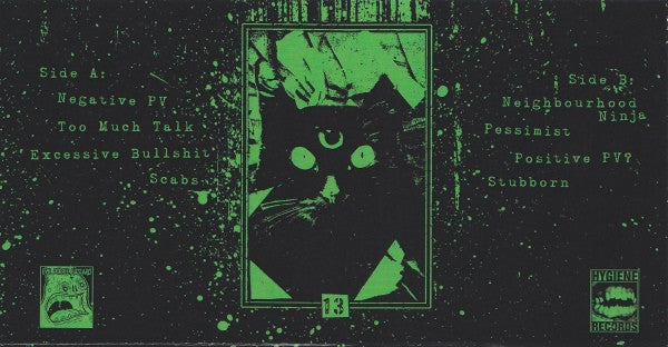 Negative (VINYL 7") *TRANSLUCENT GREEN* | Mint (M) Mint (M)