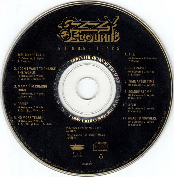 No More Tears (CD) | Near Mint- (NM-) Near Mint (NM or M-)