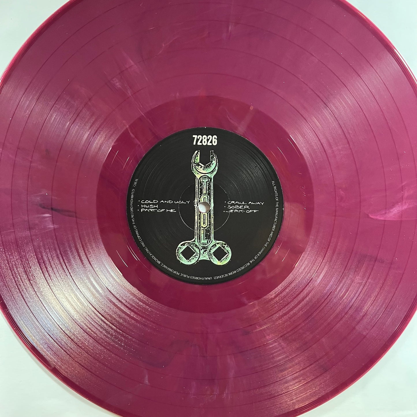 72826 (First Demo + Bonus) (VINYL) | Near Mint- (NM-) Near Mint (NM)