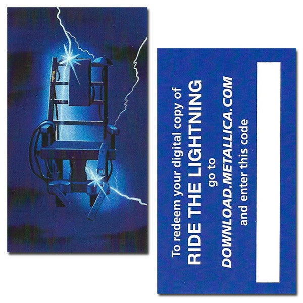 Metallica Ride The Lightning Blackened LP, Album, RE, RM Mint (M) Mint (M)