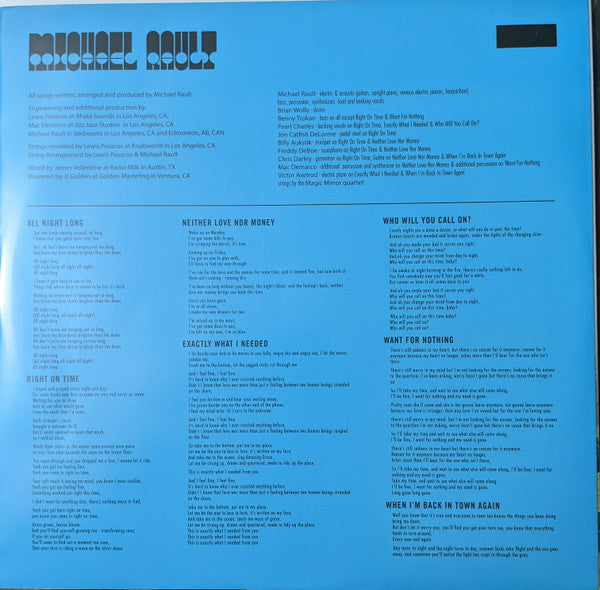 Michael Rault | Mint (M) Mint (M)