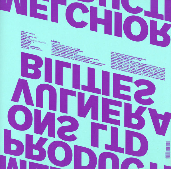 Melchior Productions Vulnerabilities 2xLP Mint (M) Mint (M)- X Vinyl Record