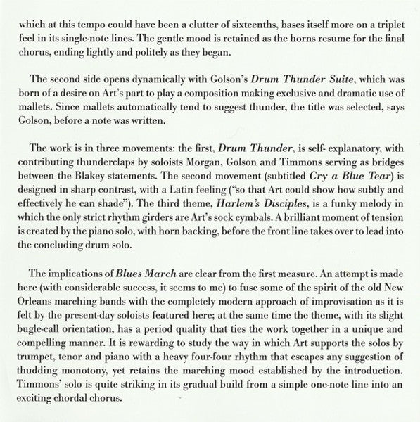 Moanin' (SACD) | Near Mint (NM or M-) Near Mint (NM or M-)