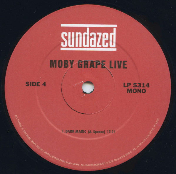 Live (Historic Live Moby Grape Performances 1966-1969) | Mint (M) Mint (M)